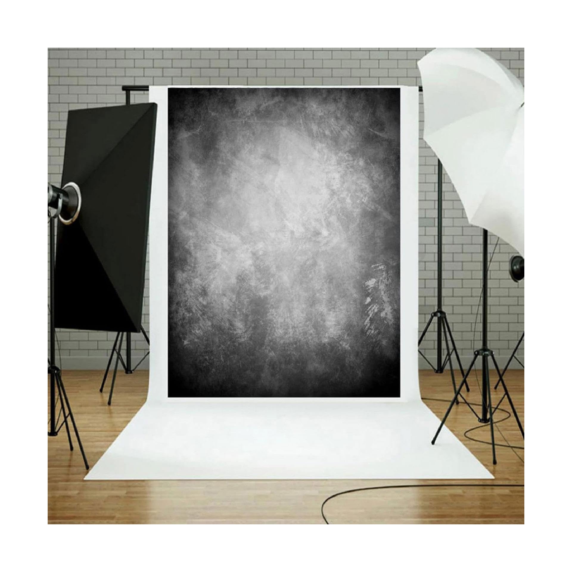 Photo Backdrop 5x7ft Abstract Gray - Vintage Photography Background ...