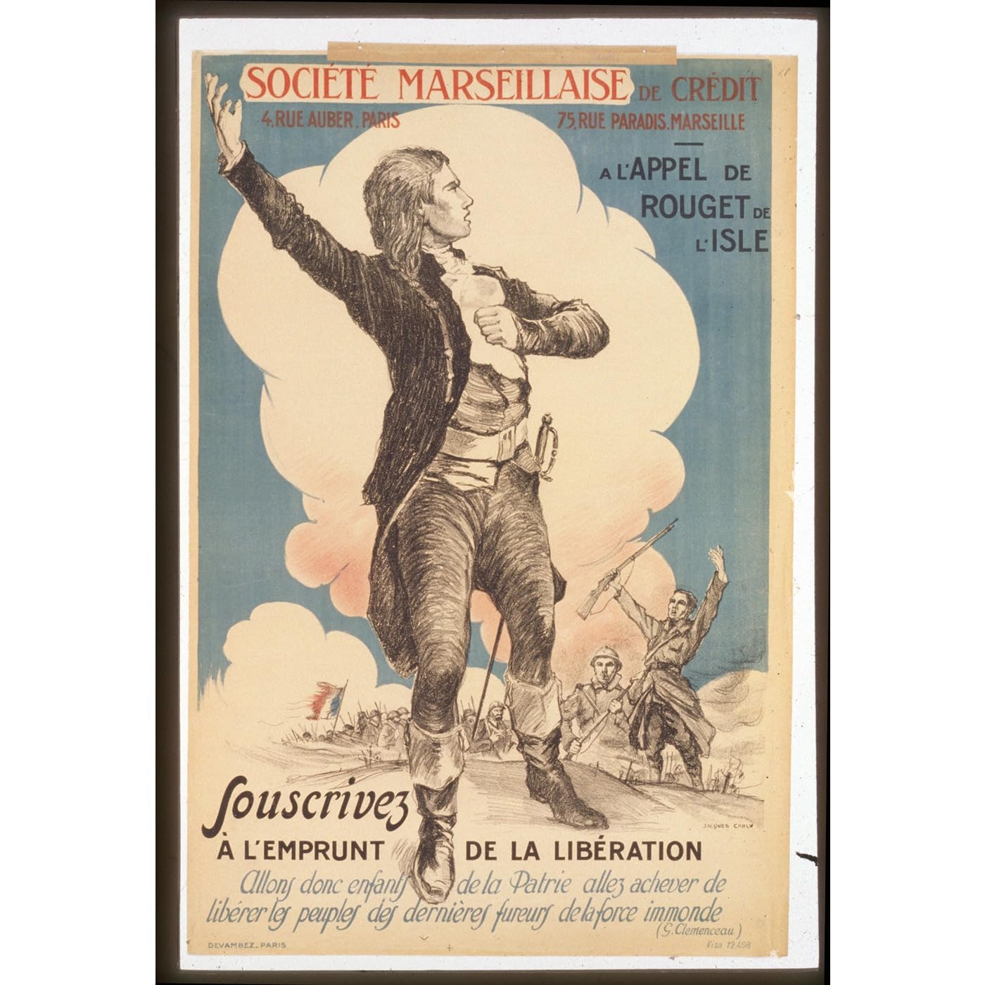 Impression giclée Société Marseillaise pour habiller un grand mur vide - 2