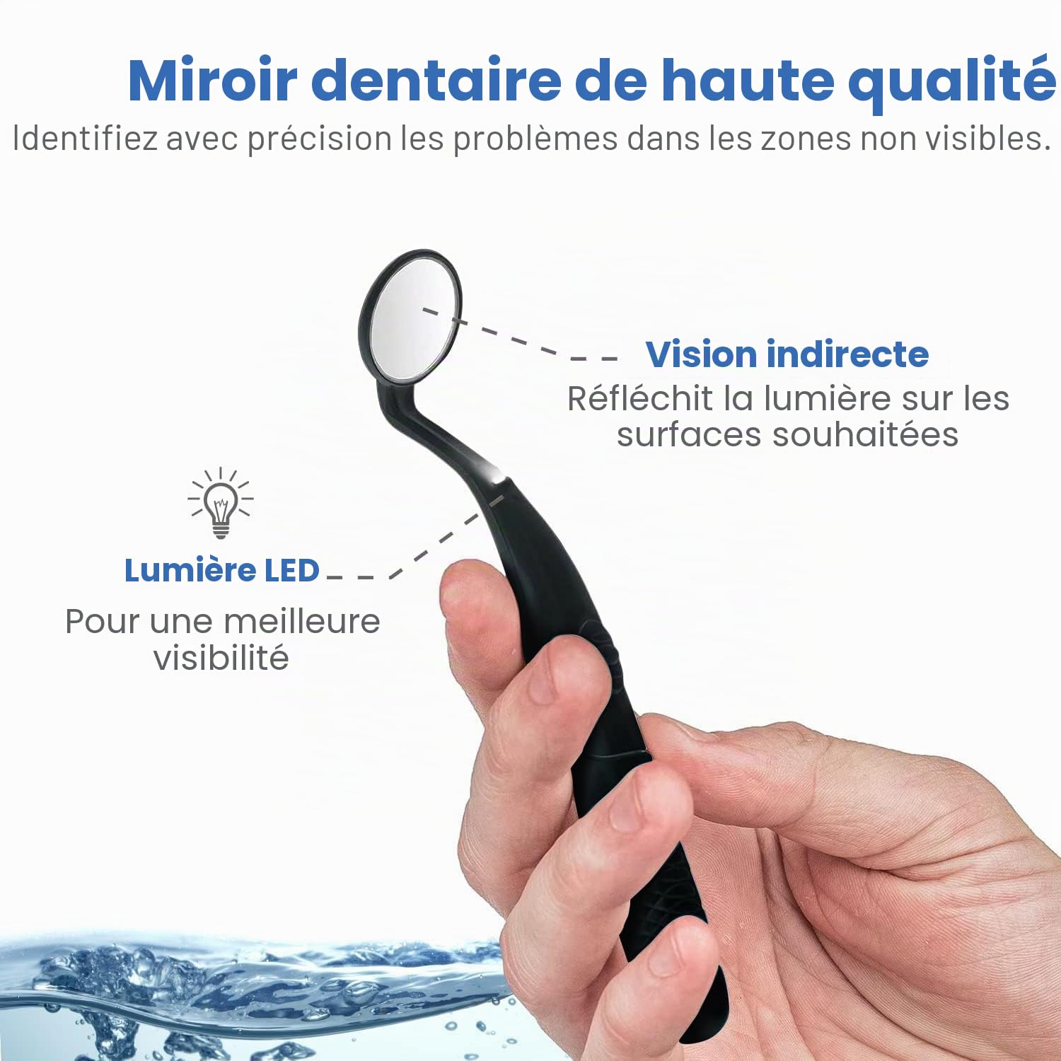AquaSonic Home Dental Center Brosse à dents électrique rechargeable et hydropulseur intelligent – Système complet de soins bucco-dentaires familiaux – 10 accessoires et embouts inclus – Différents