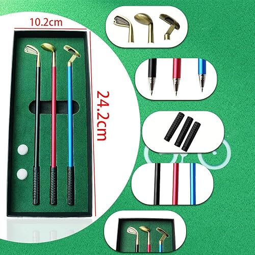 Miniatura 2 de Regalos de bolígrafo de golf para hombres, mujeres y adultos, rellenos únicos de calcetines de Navidad, papá, jefe, compañeros de trabajo, él,