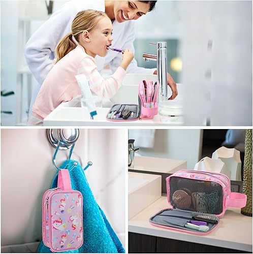 Miniatura 6 de Neceser infantil para niñas y niños, Unicorniorosa