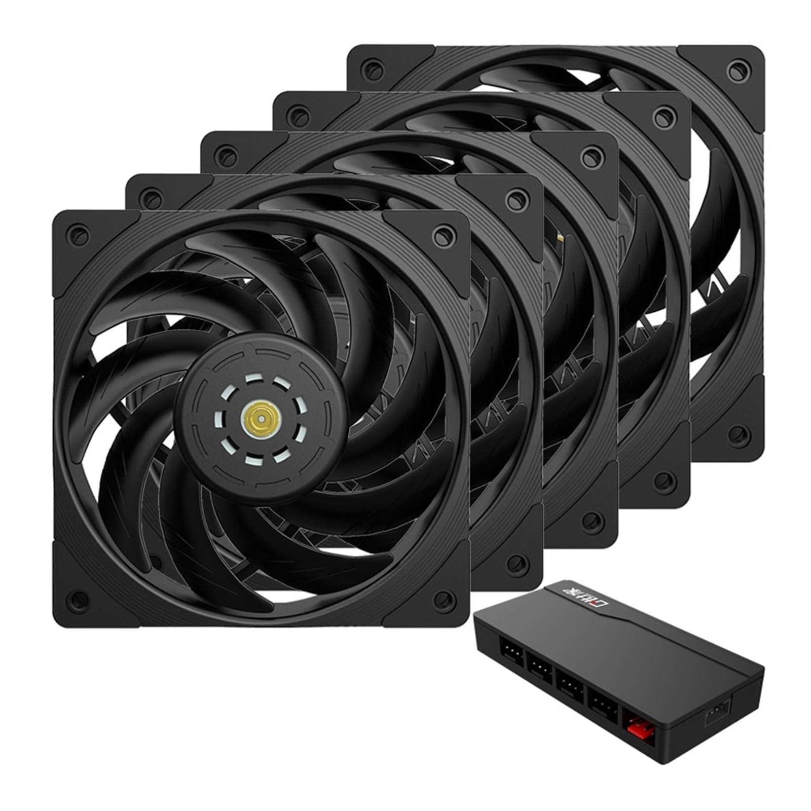 Ventilateur de refroidissement 12cm silencieux S-FDB 2150RPM PWM