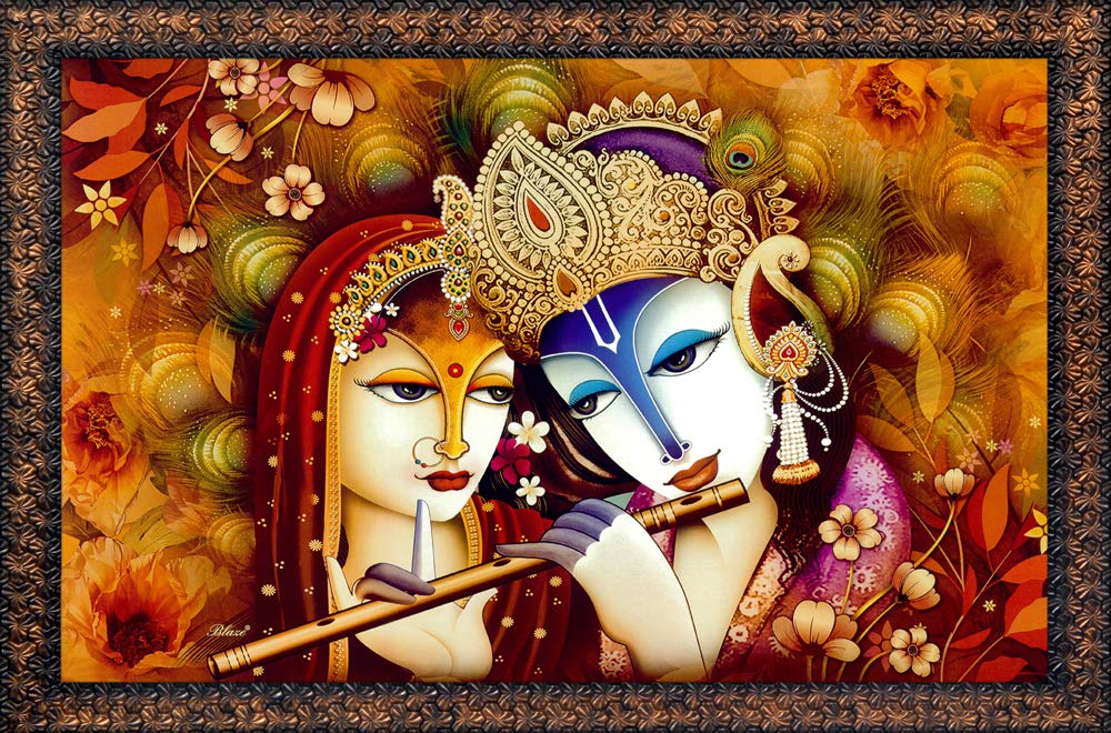 Hardik Art N Frames Beautiful Wall Painting with Special Effects