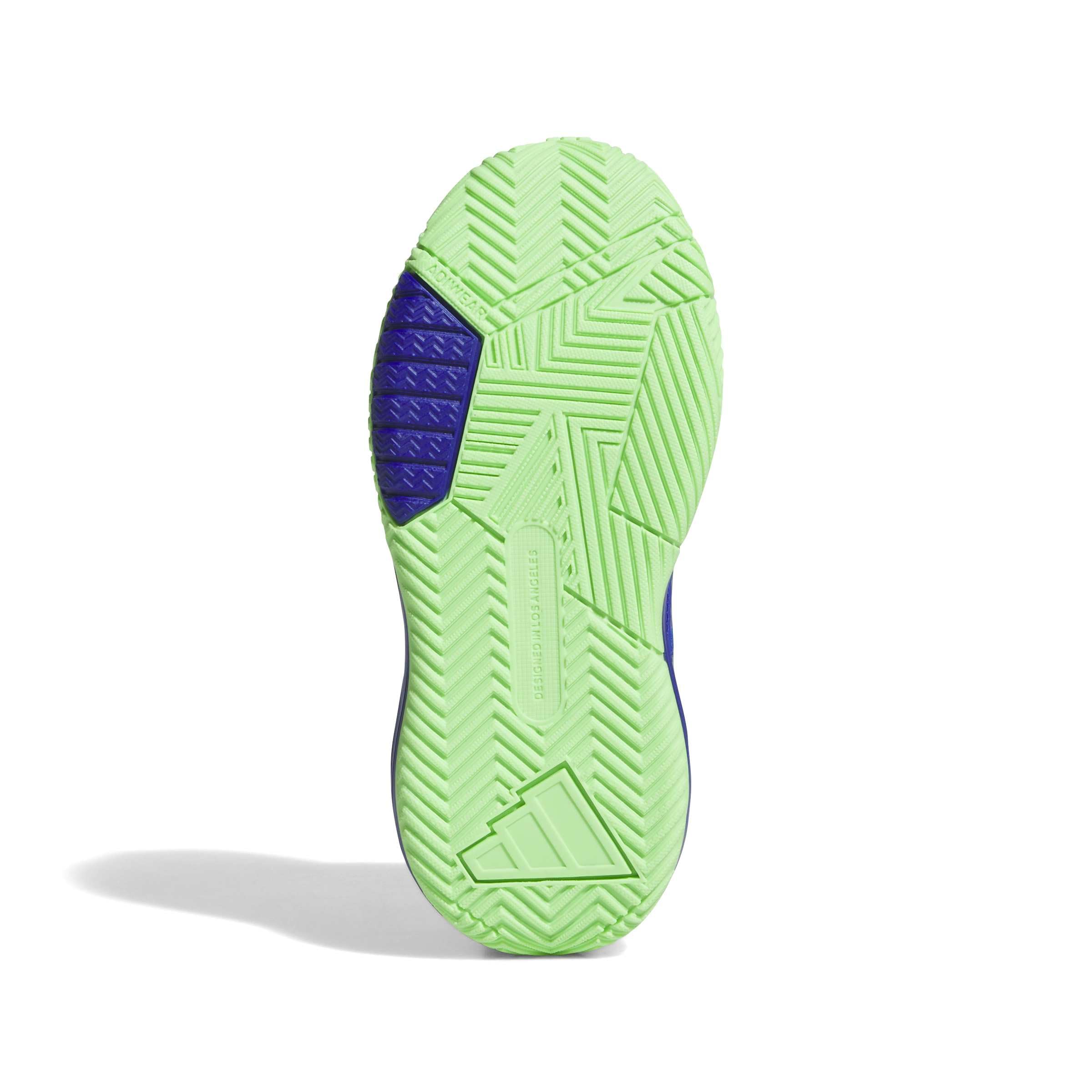 adidas Unisex - Bambini e Ragazzi Ownthegame 3.0 Shoes, Lucid Blue/Silver Met./Lime Burst, 31.5 EU