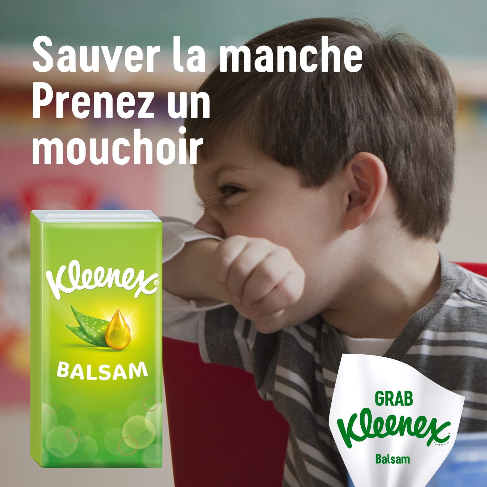 Kleenex Balsam estuches de pañuelos de papel Bálsamo AU Calendula 16 paquetes de 12 paquetes