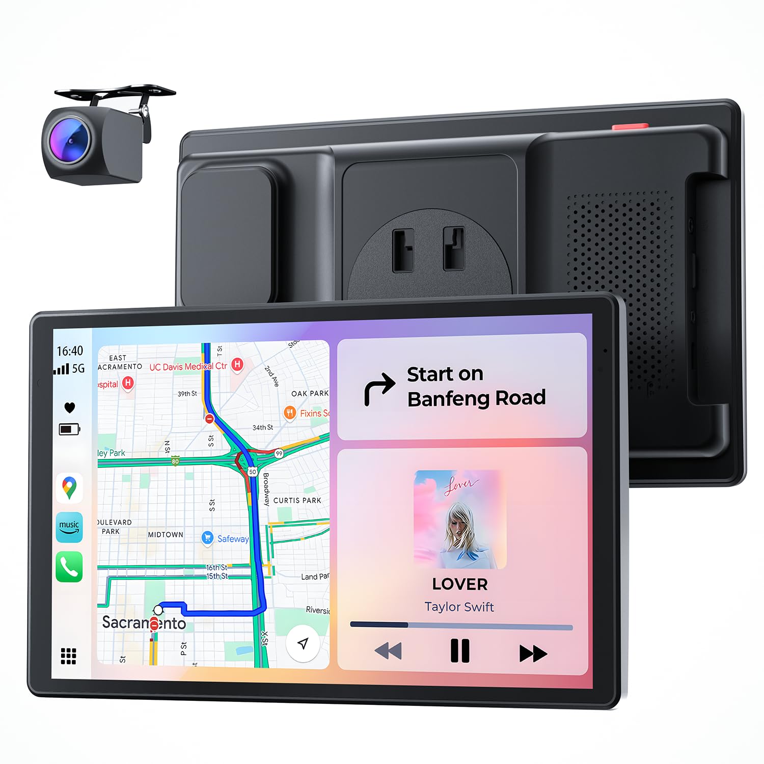 Amazon.co.jp: Krunia 8インチ ワイヤレス ポータブル ディスプレイ