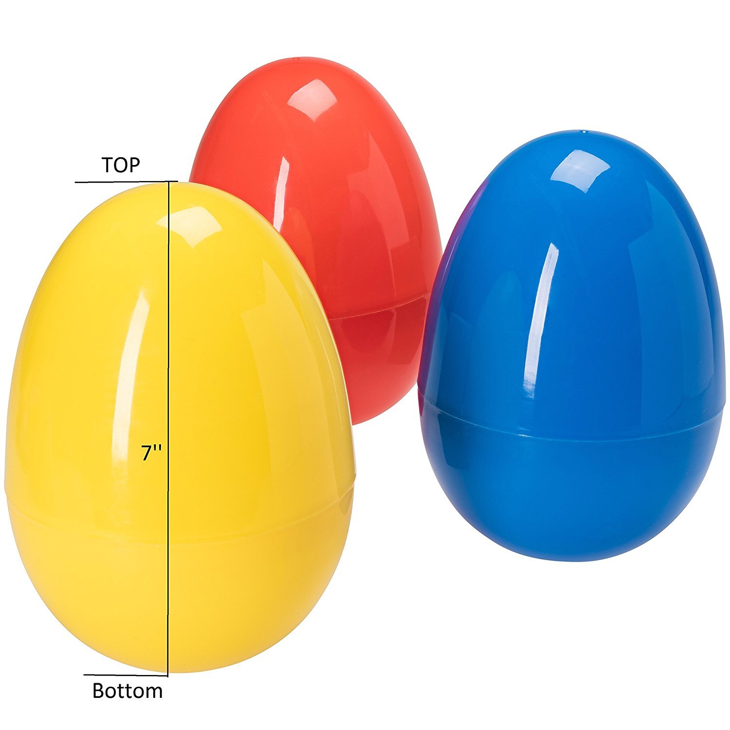 48 Stuks Plastic Paaseieren, 5.5 cm Opvulbare Paaseieren, Paasdecoratie