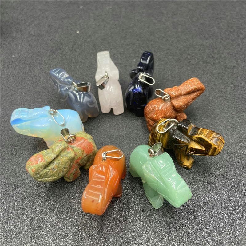 16 x 22 mm, 6 szt., słoń, koraliki z naturalnego kamienia, do produkcji bransoletek, koraliki z naturalnego kamienia szlachetnego/charms/wisiorek do produkcji biżuterii