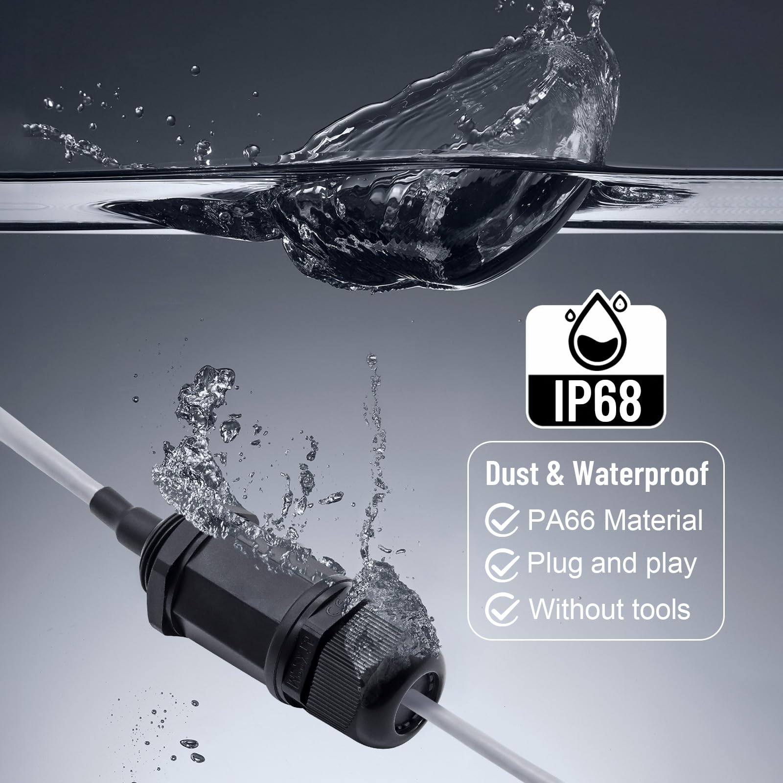 1Ft Cat.5e Molded Snagless Patch Cable Orange