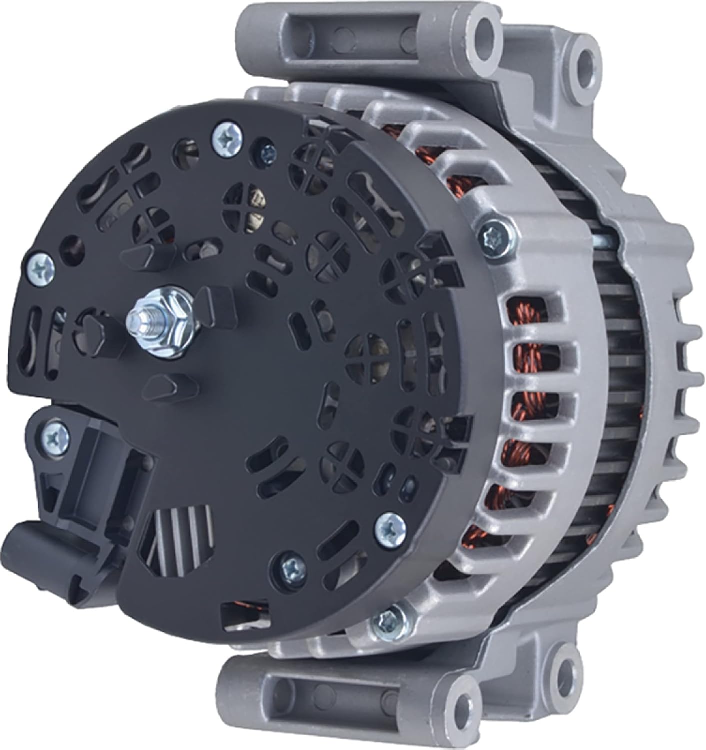 DB Electrical 400-24146 12V 180A Alternator Compatible With/Replacement For Mercedes-Benz E350 2006-2011, S550 2007-2011, SL550 2007-2009, 2011-2012 334-2723, ABO0346, BAL0844N, 0121715006, Clockwise