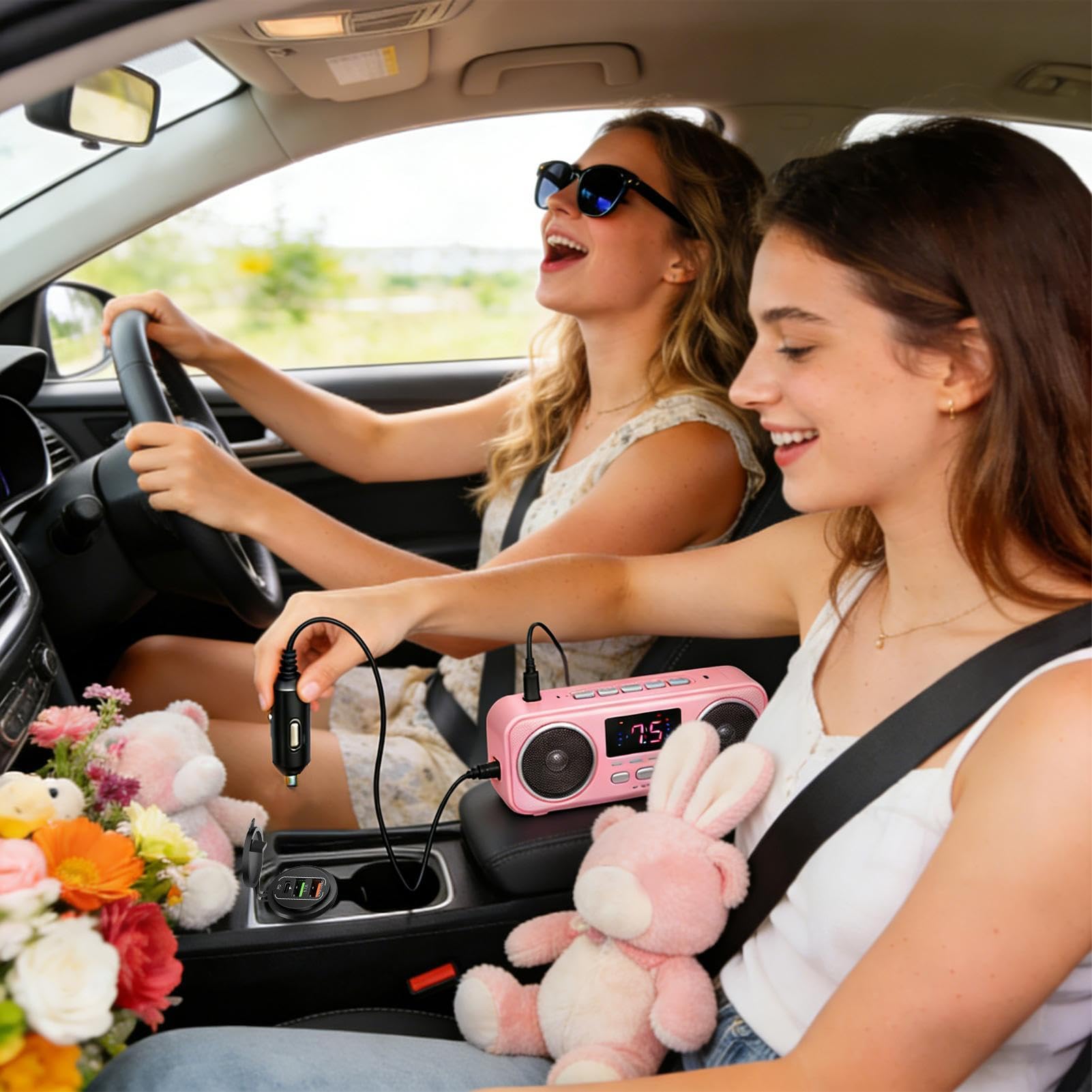 Caricatore Rapido Per Auto Adattatore Caricatore Auto 2 Porte | Adattatore Di Ricarica Portatile Per Telefono Per Camper Moto Yacht Viaggi Trasferte Campeggio Quotidiano