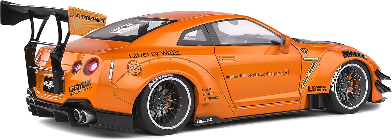 Solido S1805803 1:18 Nissan GTR35 LB Work Type2-O, Multicolored : Arts, Crafts & Sewing