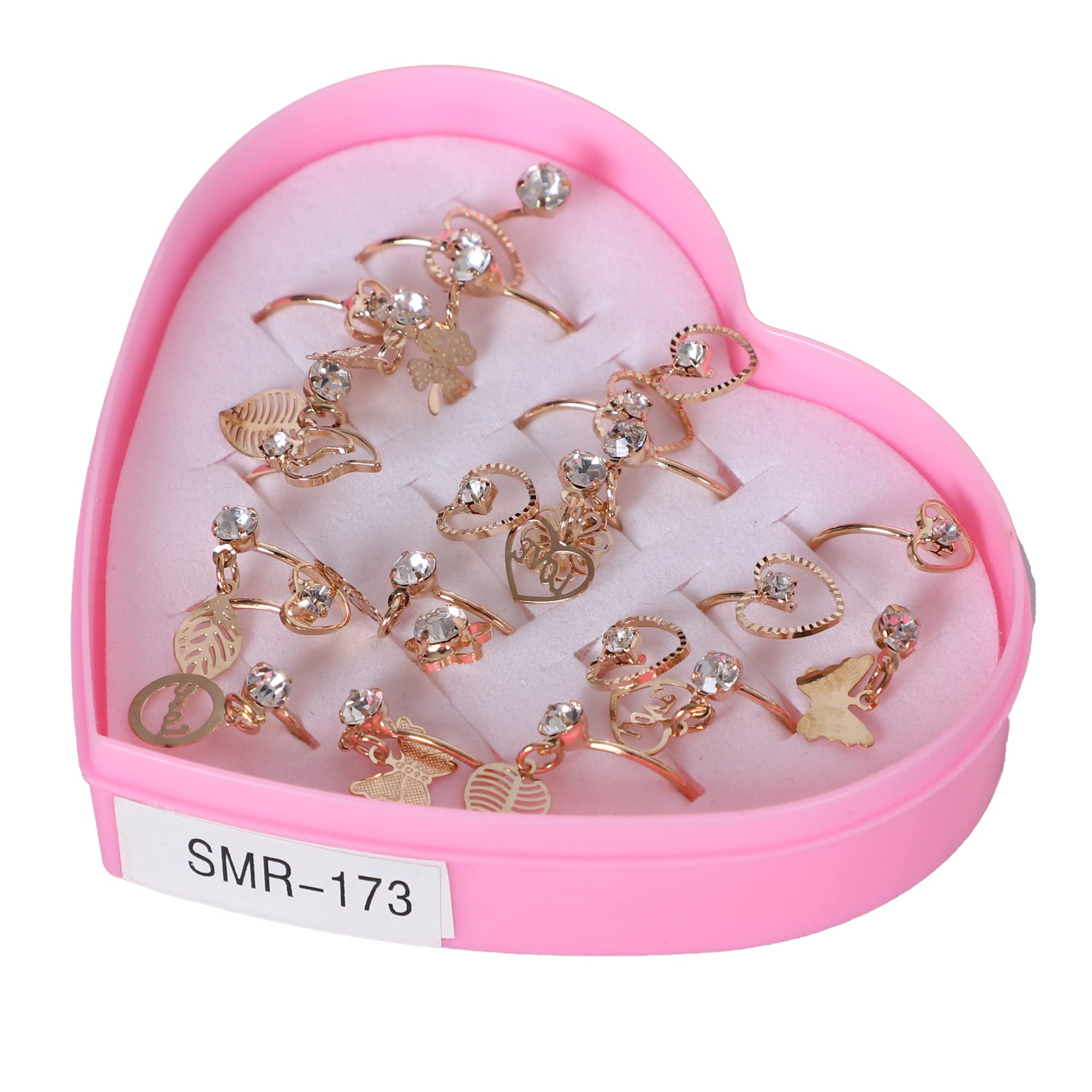See full amazon price history chart for la belleza Adjustable Assorted boho Midi Golden Metal Rings For Girls in a Heart Shape Box (set of 12) la belleza Adjustable Assorted boho Midi Golden Metal Rings For Girls in a Heart Shape Box (set of 12) (B09PRFK7FV) Amazon Price History, Amazon Price Tracker