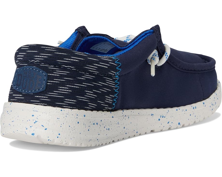 Hey Dude Kids Wally Funk Jersey Jacquard (Little Kid/Big Kid) - Back View