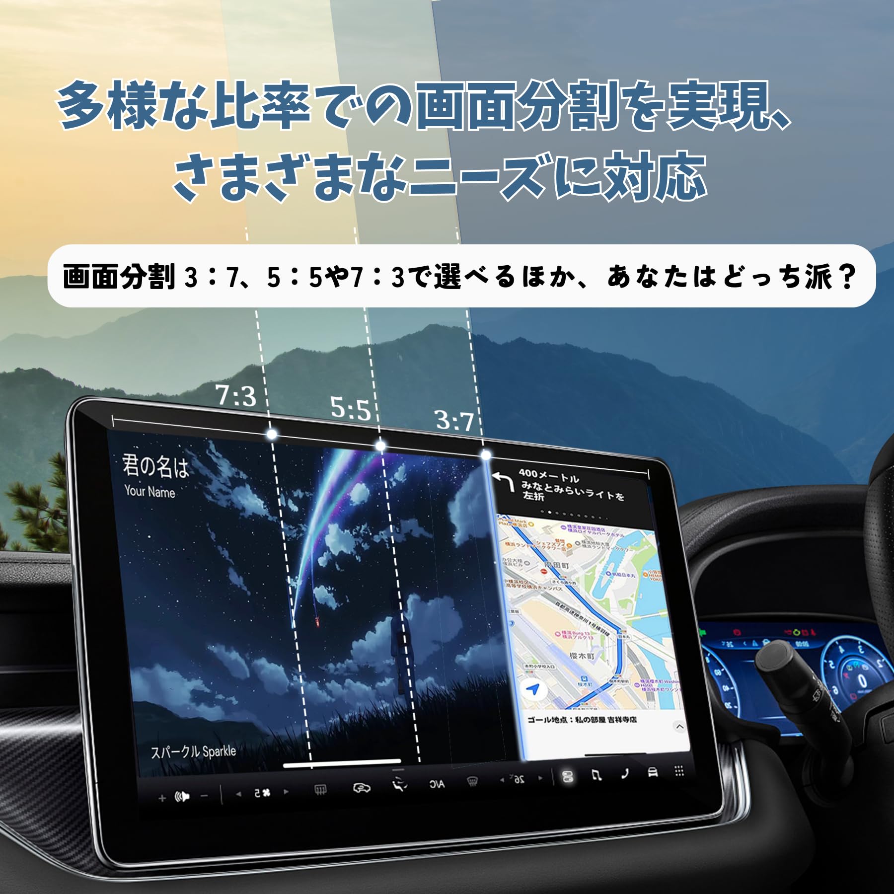 Amazon.co.jp: KULU BOX K3 Android12 ワイヤレスCarPlay/Android Auto