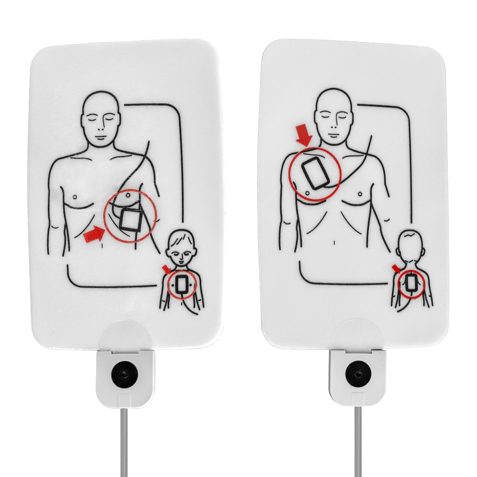 MedX5 Universal AED/desfibrilador UltraTrainer, idioma: alemán/inglés y 3 años de garantía del fabricante