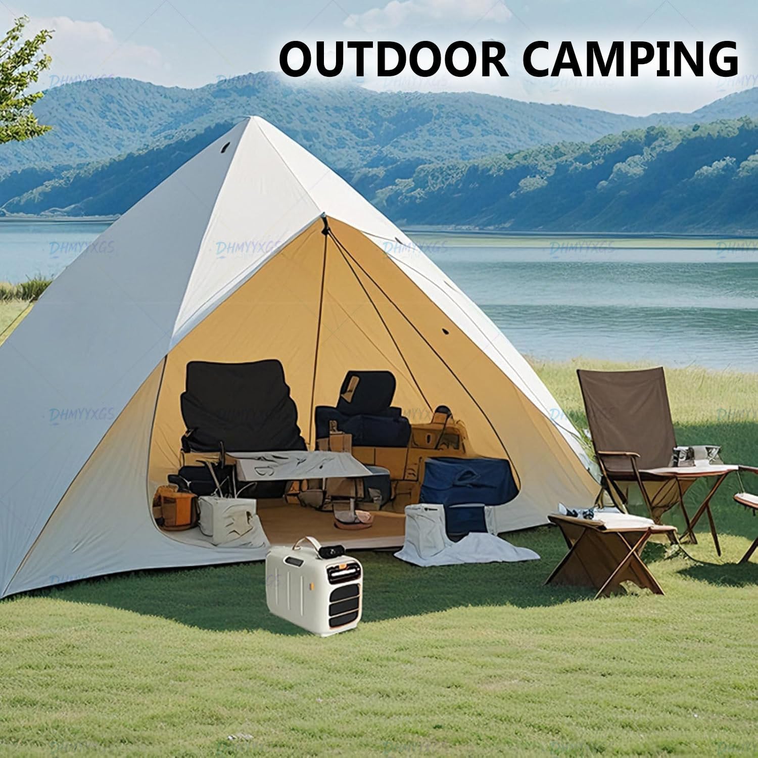 Climatiseur Camping Car,Clim Caravane Inverter Ultra-Fin,Ultra-Silencieux,Refroidissement Chauffage Déshumidification,Pour Suv Bus Camion Véhicule Tout-Terrain Refrigeration&Heating
