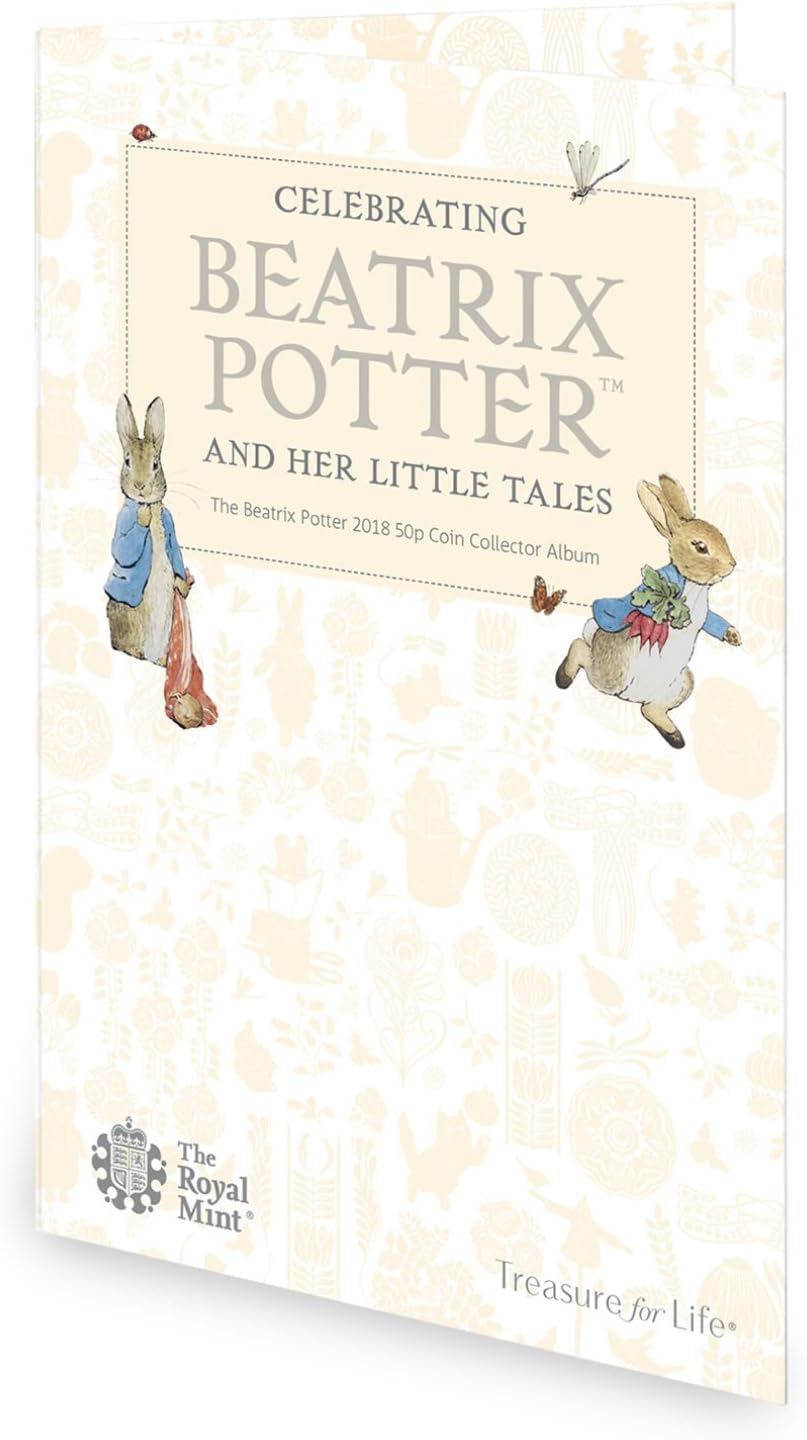 2017 Beatrix Potter 50p Coin Set Of 4 Royal Mint Packs | Romiley Coins - View #11