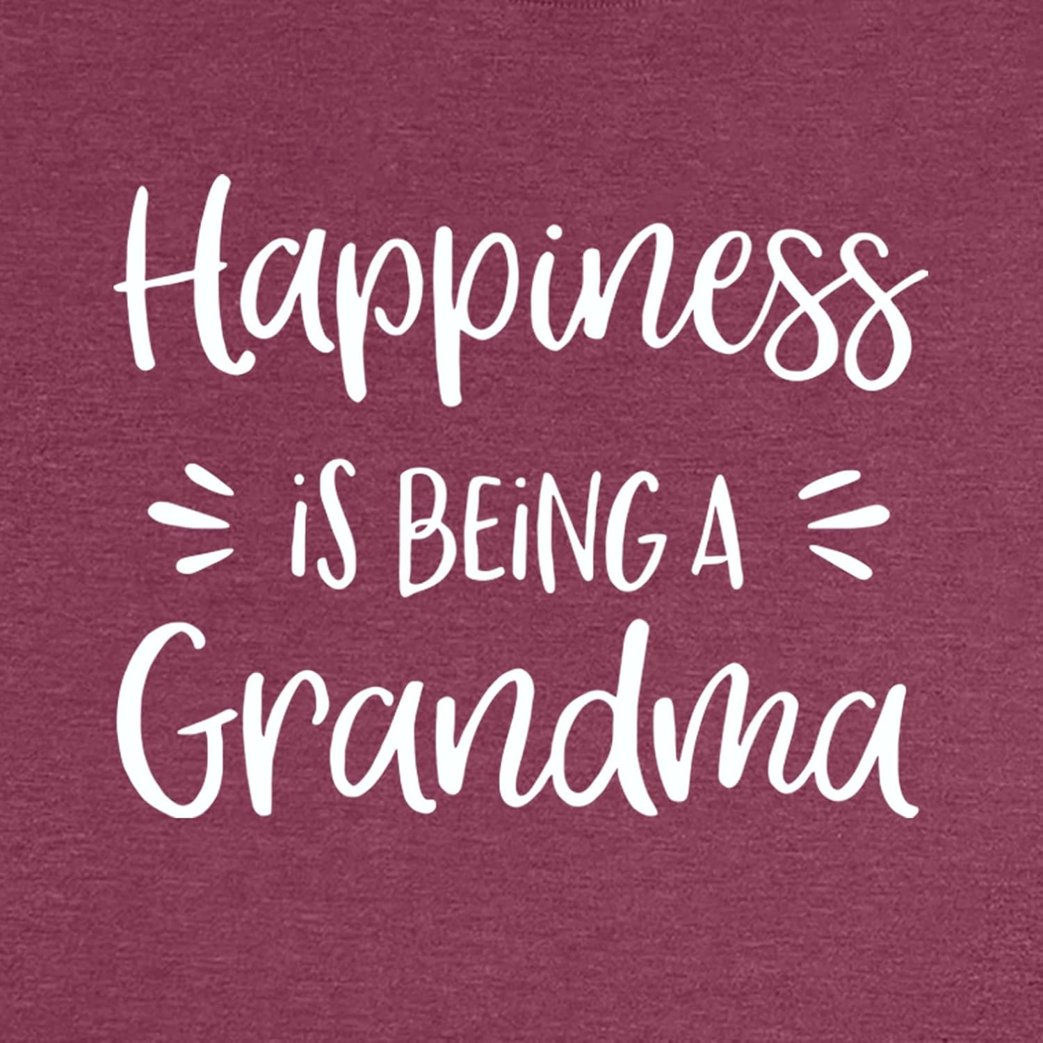 YITAN Women Happiness is Being Printed Graphic Tee Tops - Image 3