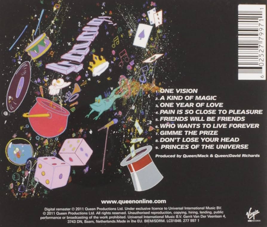 激レア！Queen A Kind Of Magic CD ミスプレス・モノ回収盤 激レア！Queen A Kind Of Magic CD ミスプレス・モノ回収盤