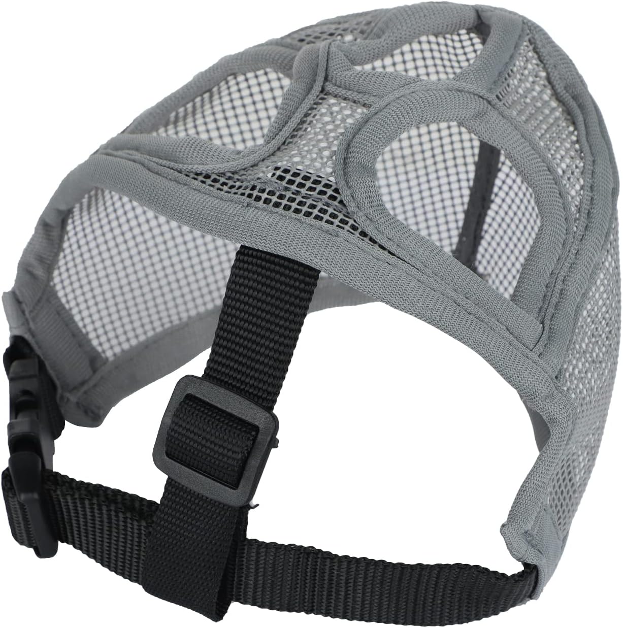 Short Snout Small Dog Anti-bite Muzzle Cover Short Snout Pet Dog Outdoor Walking Protective Cover French Bulldog English Bulldog Muzzle for Prevent Biting Eating Barking - Image 4