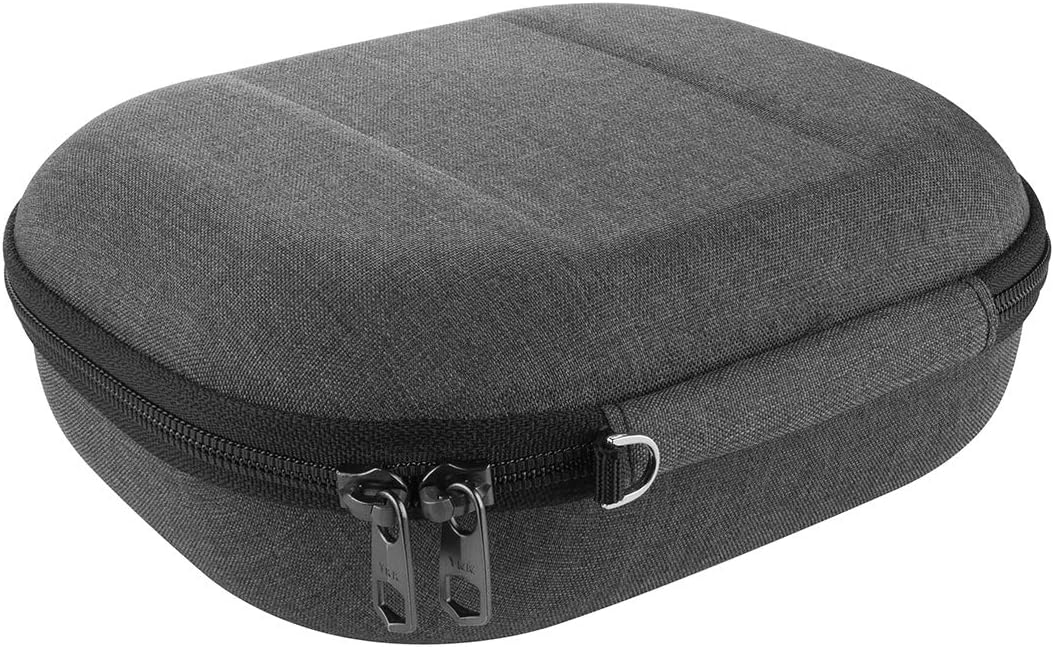 Geekria Shield Headphones Case Compatible with JBL Tour ONE, Live 660NC, 650 BTNC, Tune 750, Live 500BT, E65BTNC Case, Replacement Hard Shell Travel Carrying Bag with Cable Storage (Dark Grey)