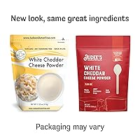 Vista 4 de Judee's White Cheddar Cheese Powder - Versatile Cheese Powder for Dips & Baked Goods - White Cheddar Popcorn Seasoning - Gluten Free & Nut Free