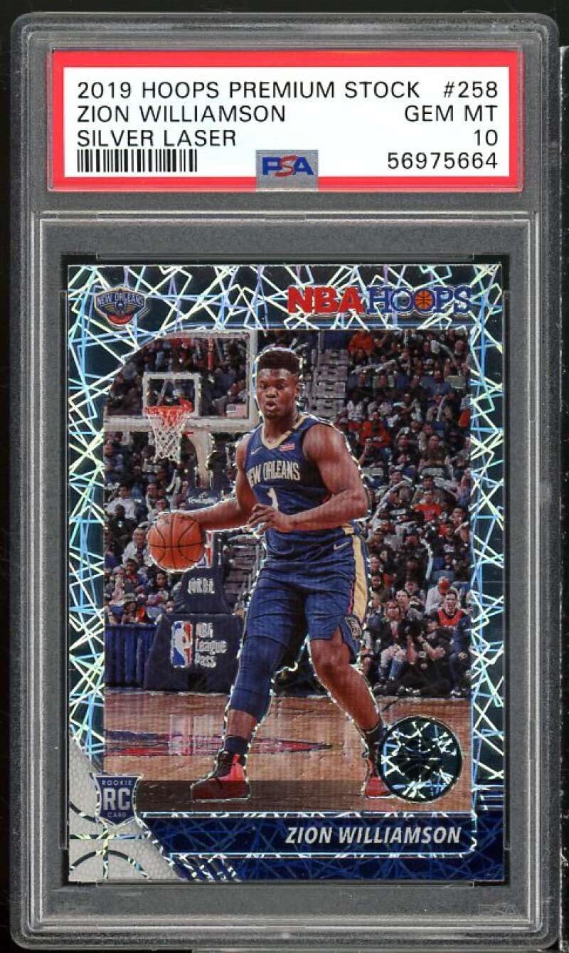 Amazon.com: Zion Williamson Rookie Card 2019-20 Hoops Premium 