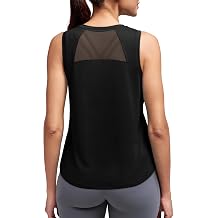 Tank Tops for Women Open Back High Neck Workout Tops Running Athletic Shirts Gym Clothes Yogo Outfits Fitness Clothing