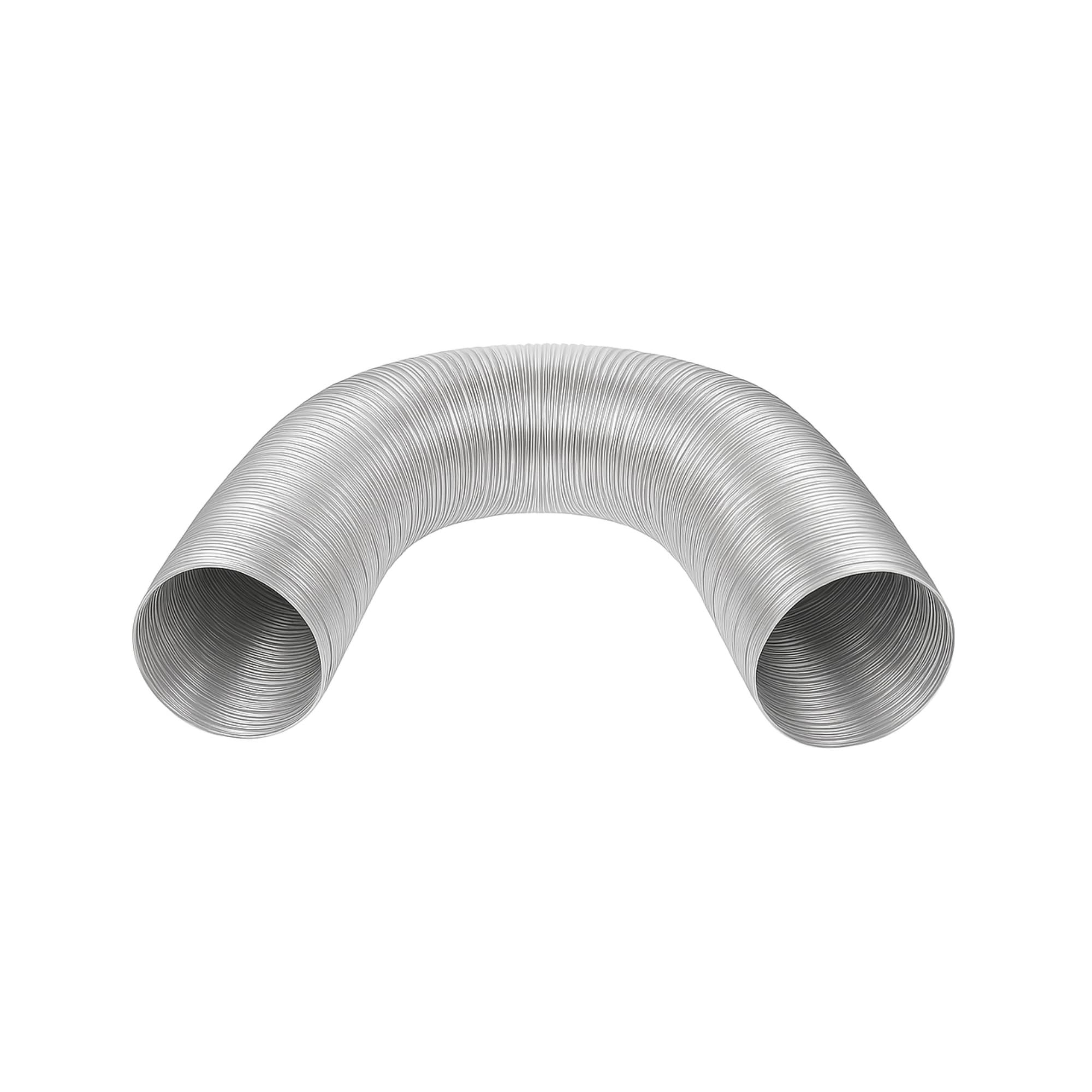 AMPEREUS® Aluminium Chimney Exhaust Pipe 6 Feet | Flexible Expandable Kitchen Chimney Duct Hose Pipe (6 Inch)