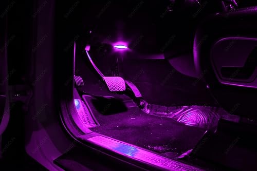 Miniatura 5 de Bombillas LED 12-SMD 3528 Festoon de 1.732 in para puerta lateral de coche, de cortesía, de bucle rígido, bombillas LED de 1.73 pulgadas 561 562 567