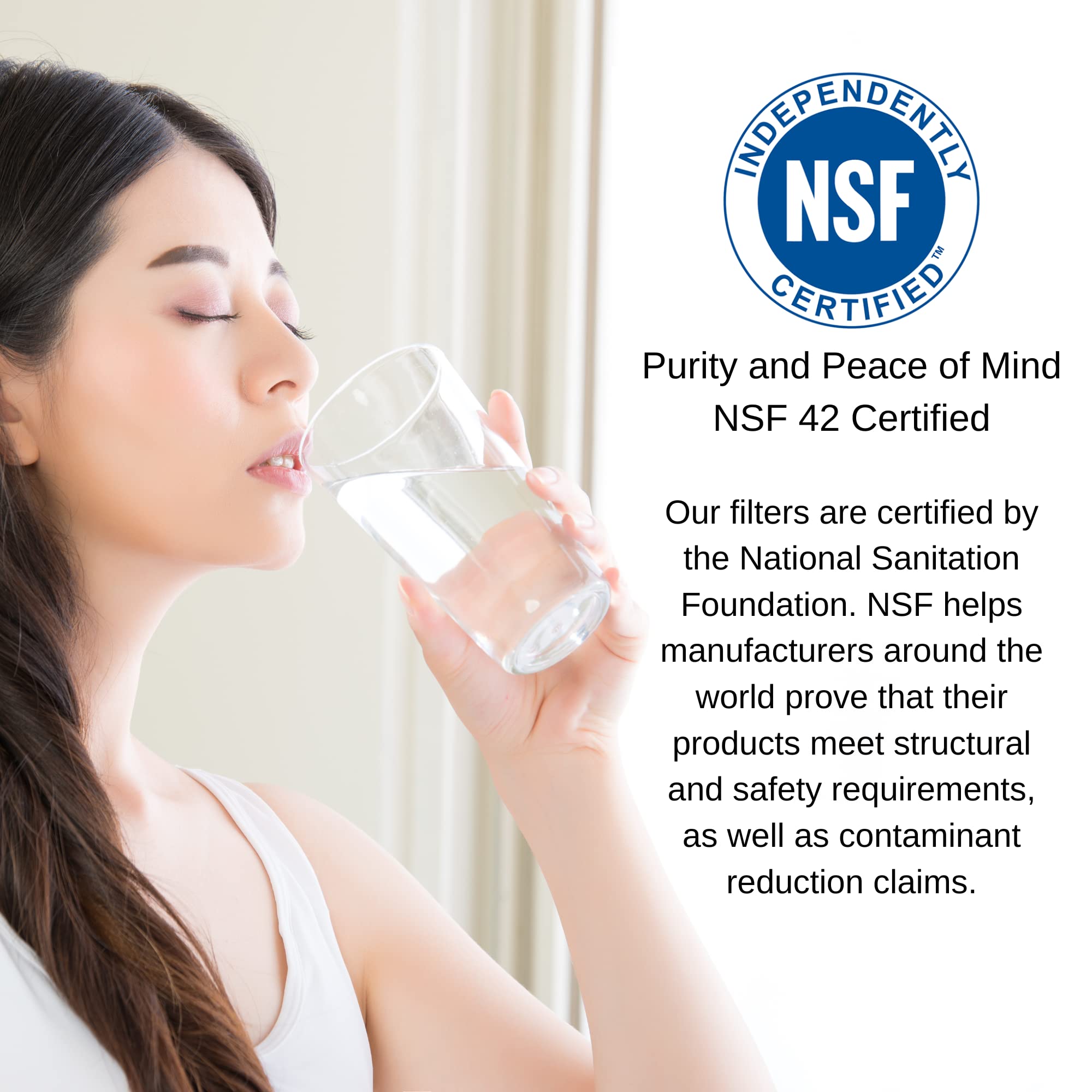 PureT TW30-CAC-50, etapa 3 RO Membrana TFM 50 galones por día - Certificado NSF - Filtro de repuesto Culligan serie CAC para sistema AC-30, AC-15 RO