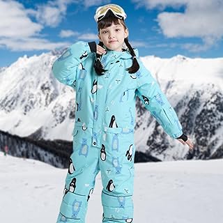 nieve para niños | nieve dibujos animados una pieza,Mono para niños y niñas, mono esquí cálido para exteriores invierno a prueba ento