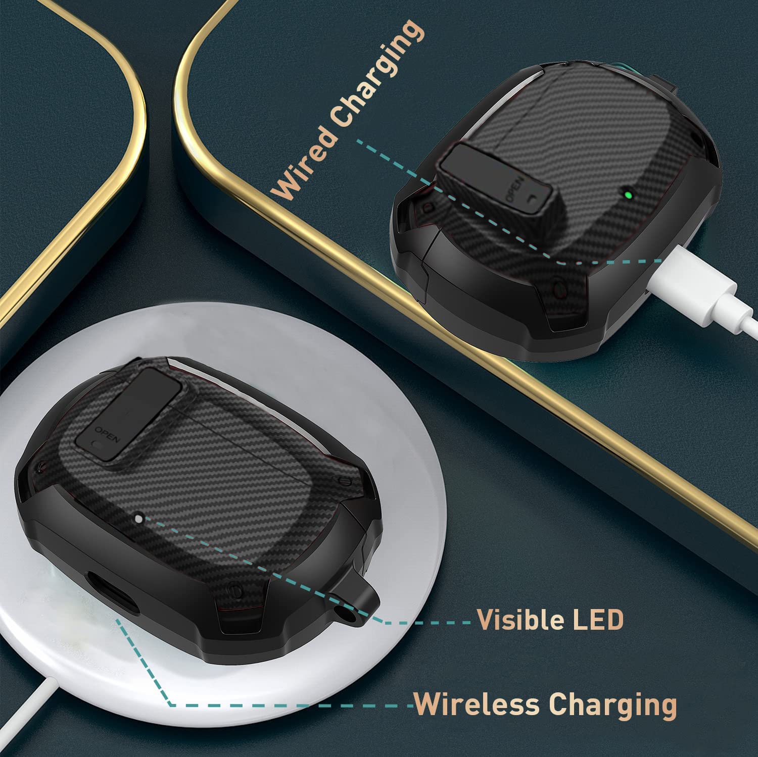 Amazon.com: Compatible with Beats Studio Buds/Buds+ Case