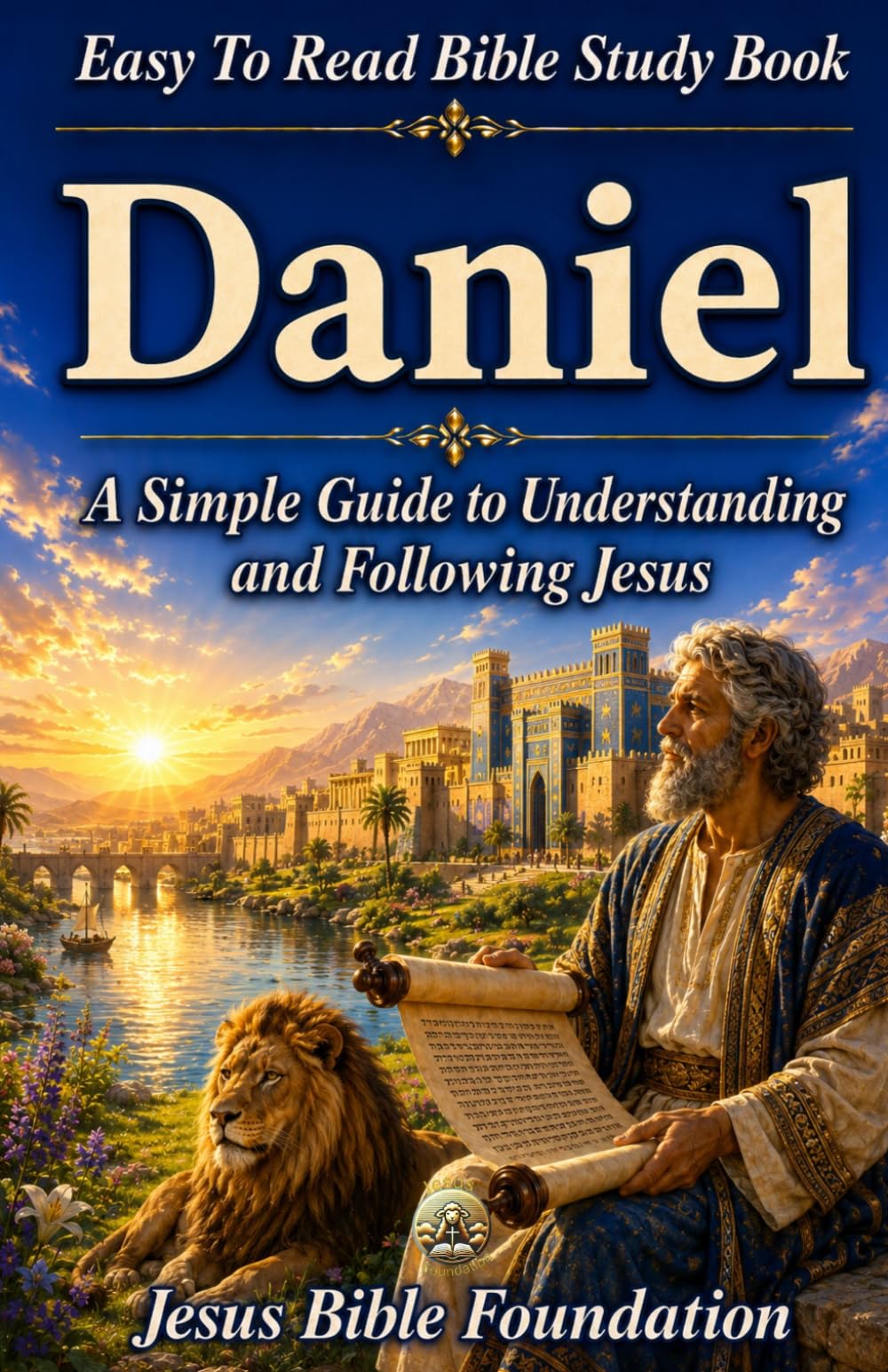 Easy to Read Bible Study Book Daniel: A Simple Guide to Understanding and Following Jesus