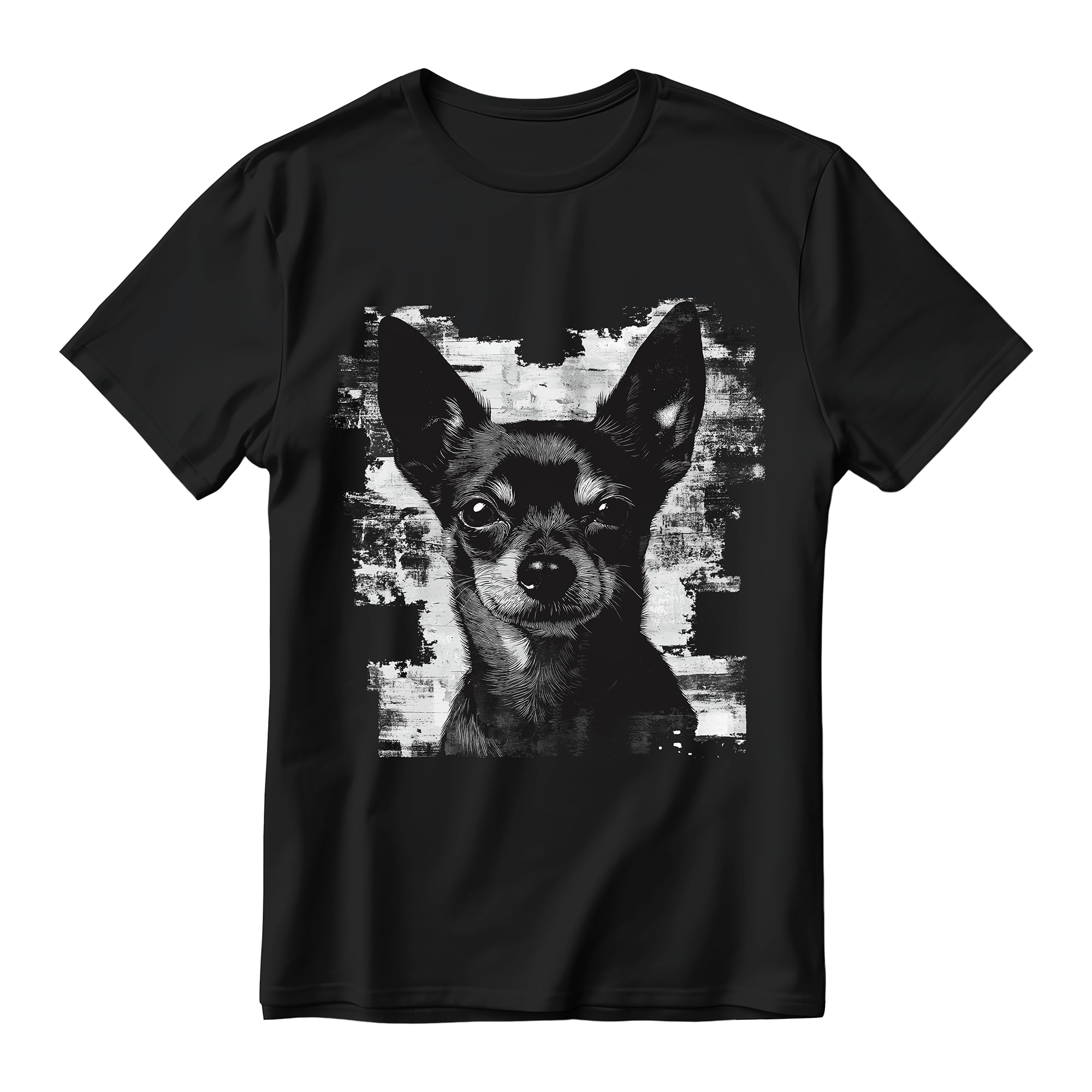Smiling Chihuahua Vintage Art Shirt – Fun and Vibrant Tee for Dog Lovers