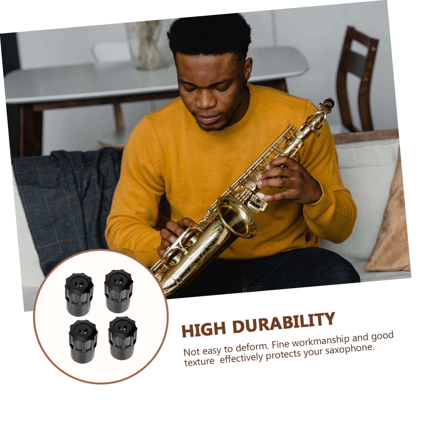 20pièces Bouchons De Pour Saxophone Alto Accessoires Pratiques Pour Entretenir Votre Instrument