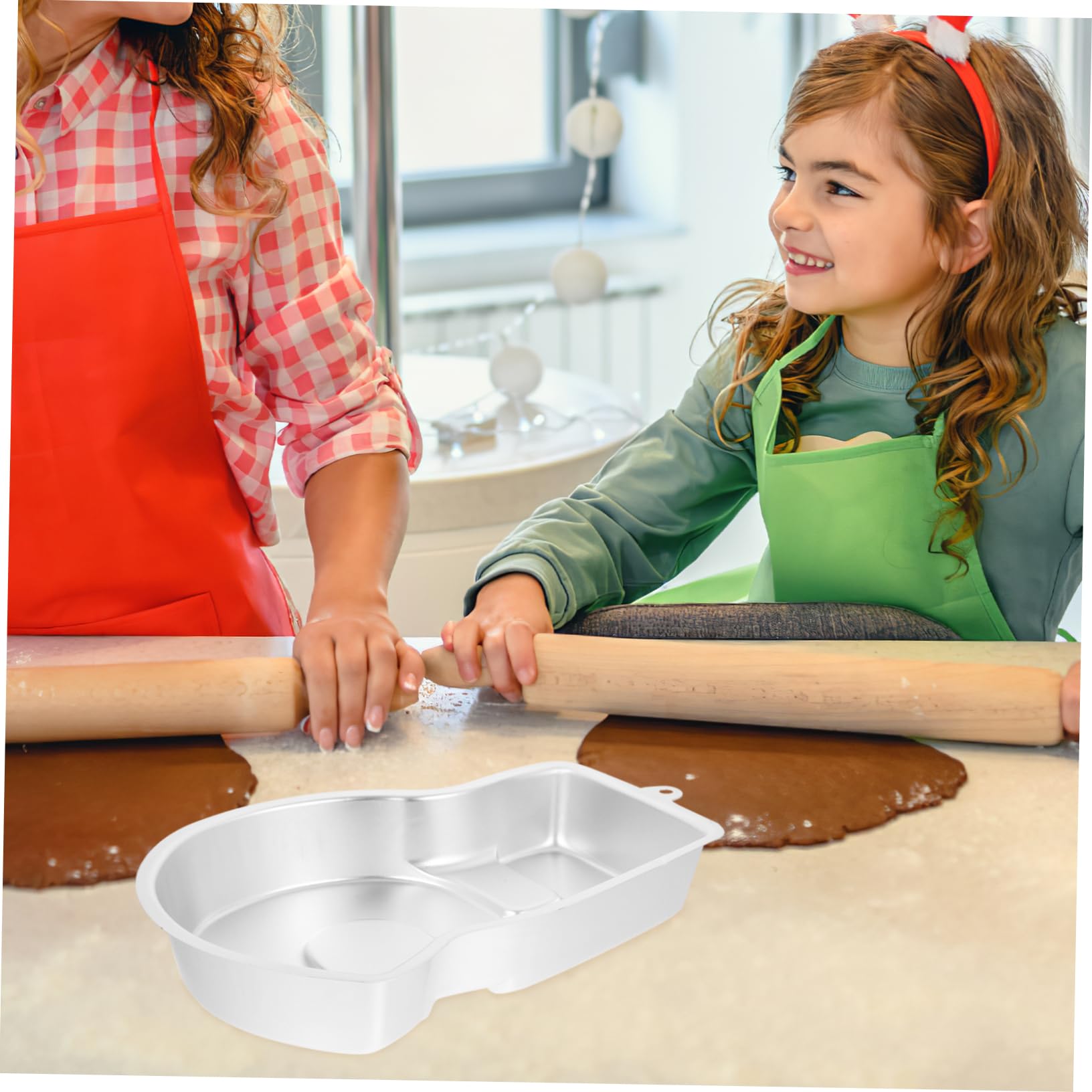 ABOOFAN 2 Piezas Molde para Pastel de Número de Aluminio para Cumpleaños Herramienta de Repostería Diy Pan de Hornear Metálico para Tartas y Celebraciones