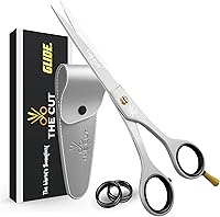 Vista 10 de The Cut Factory® Tijeras de Cabello de Lujo Negro Mate de 6.5 Pulgadas – Tijeras de Barbero de Acero de Alto Carbono Ultra Afiladas para Hombres