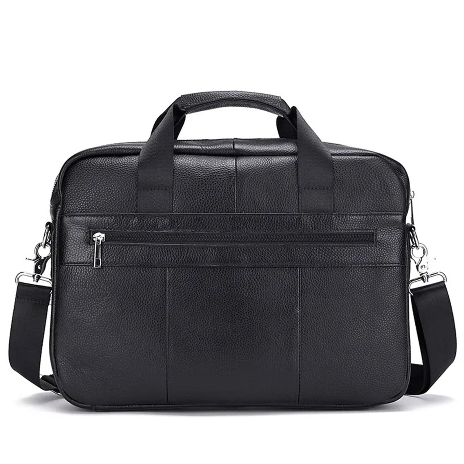 Borsa a Mano in Pelle da Uomo Valigetta in Pelle Borsa a Tracolla da Uomo Grande da Lavoro Borsa a Tracolla in Pelle di Vacchetta da Uomo Uomo Ventiquattrore