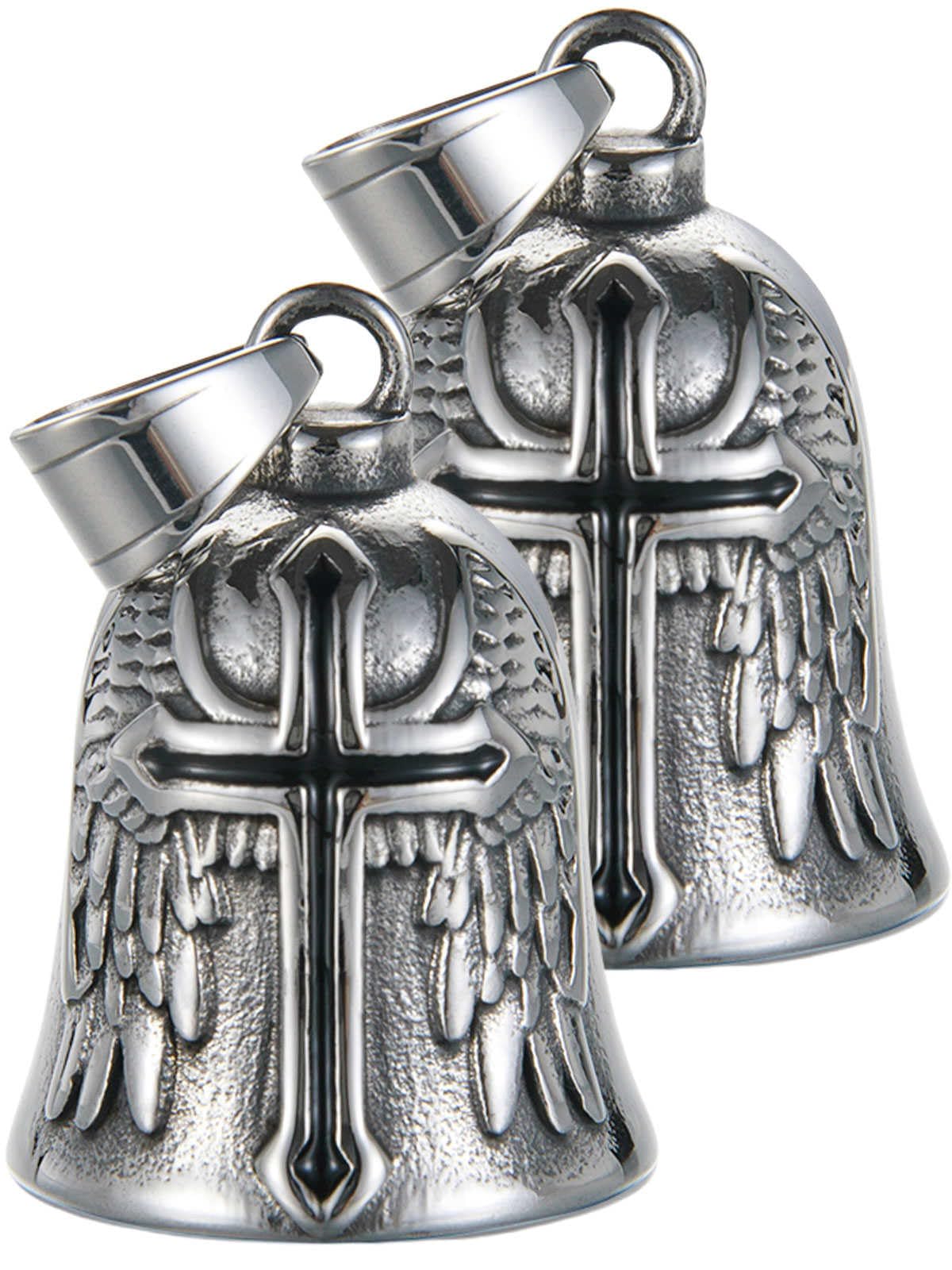 Motorcycle Bell Guardian Angel Gremlin Lucky Charm Gift For Riders