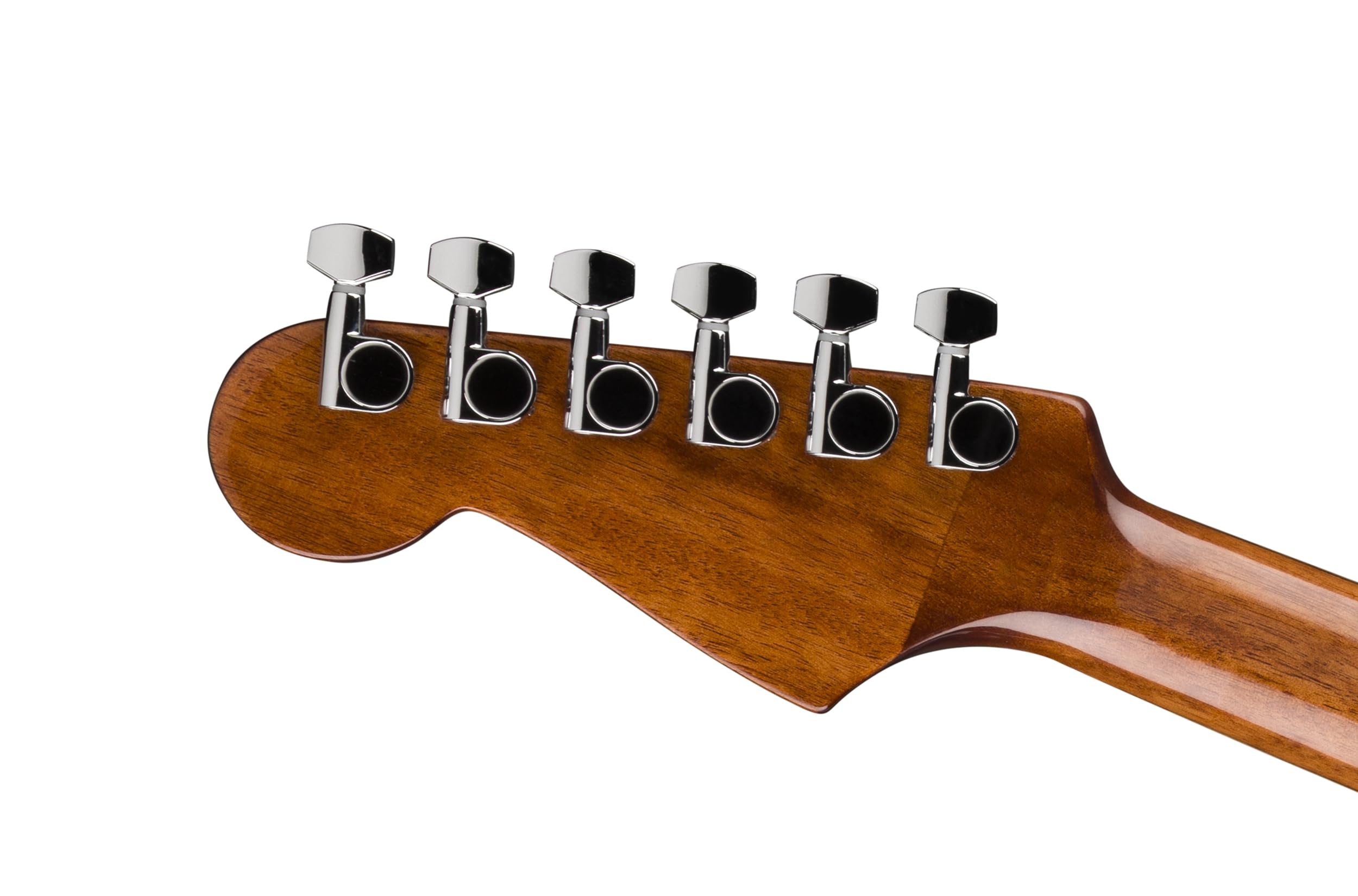 Fender California Standard Redondo Mini-Akustikgitarre Sapele-Decke natürliches Sapele Tasche
