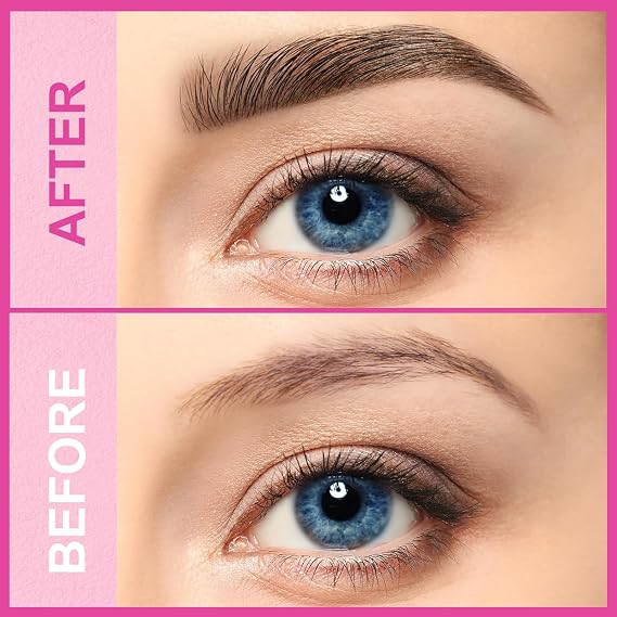 Microblading Eyebrow Pen 2-in-1 with 4-Fork Tip and Fine Brush, Waterproof