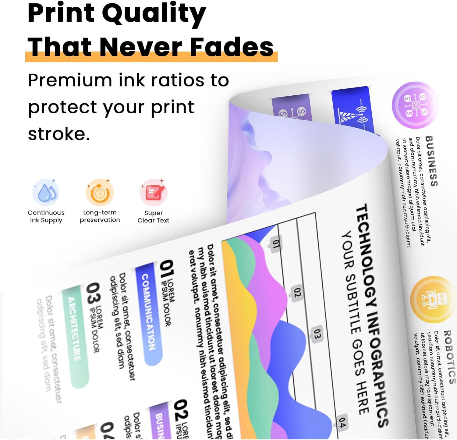 Remanufactured Ink Cartridge Replacement for Epson 410xl 410 T410 T410XL Ink Cartridges 5 Pack Compatible with Expression XP-7100 XP-530 XP-630 XP-640 XP-900 XP-830 Printers