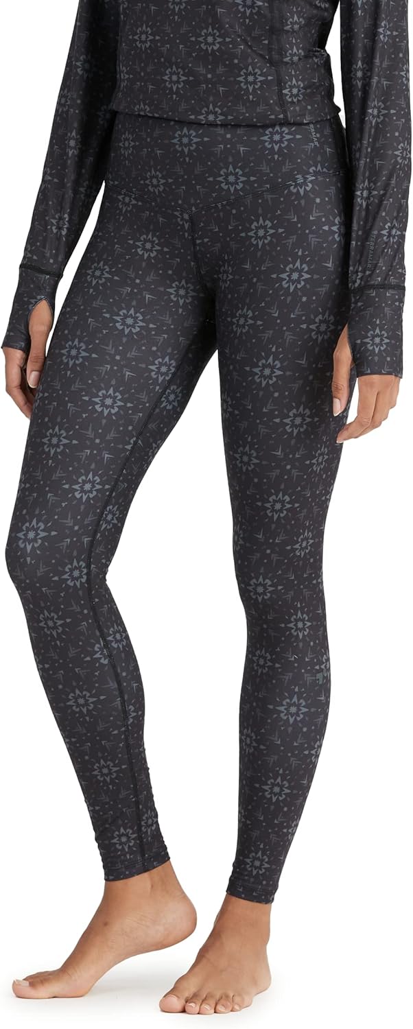 Terramar Women's Cloud Nine 4-way Stretch Brushed Tight