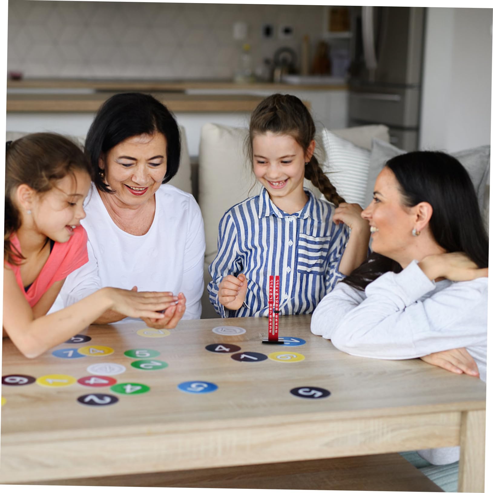 TOBBOMEY Egg Score Counter Poker Table Scoring Unit Portable Scoreboard Card Tracker for