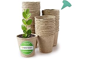 GROWNEER 4-Inch Peat Pots: The Ultimate Seedling Success Companion