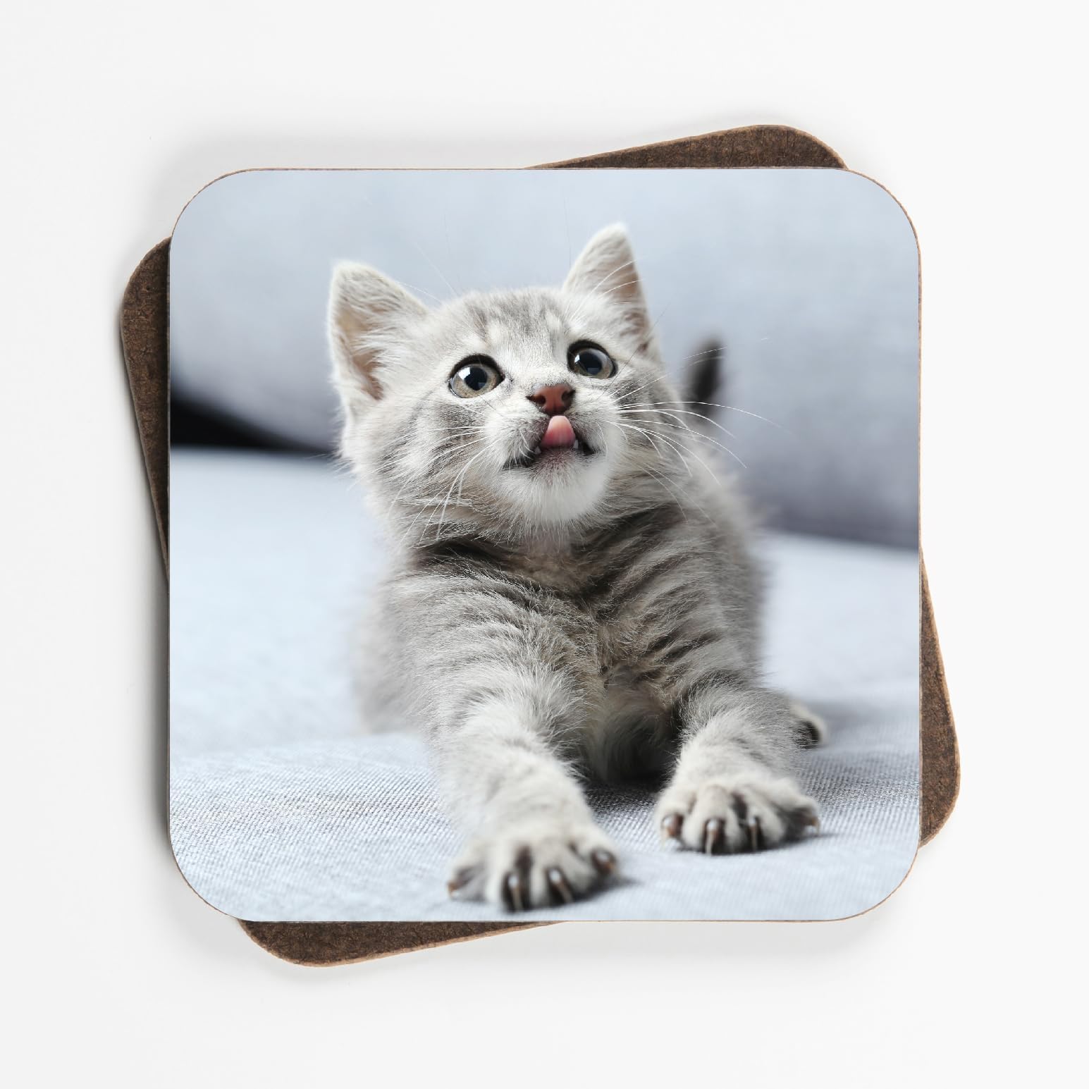 Personalised Beer Mats Photo Coasters Drinks Mats Pack of 12 Home