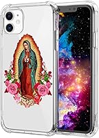 Vista 15 de CARLOCA Funda compatible con iPhone 11 Pro, patrón de grano de madera negro y rojo transparente con diseño de plástico transparente para iPhone 11