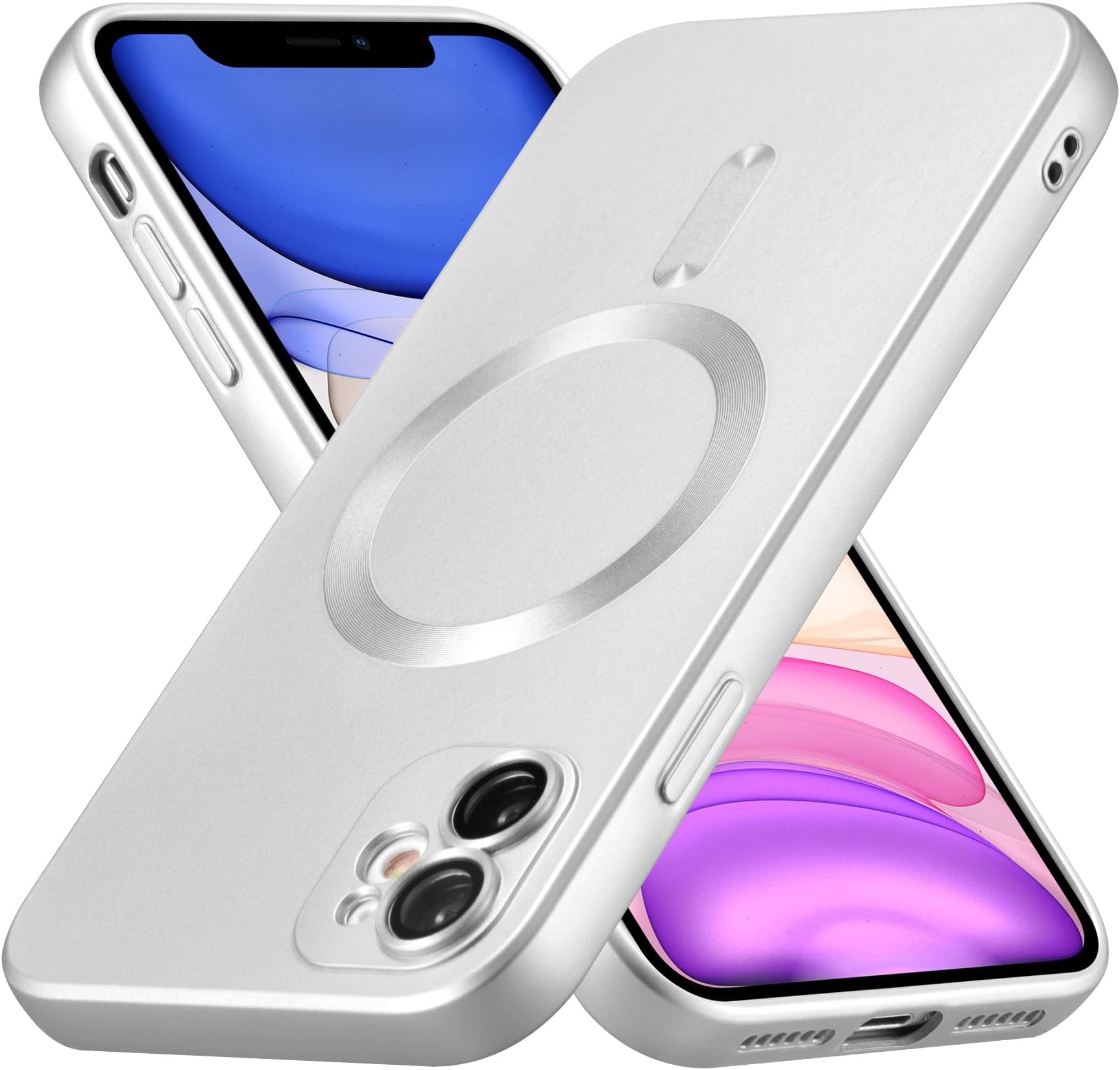 ZCDAYE Case for iPhone 11, iPhone 11 (6.1 inches) Phone Case Compatible with Wireless Charging,Slim Soft Shockproof Protective Cover Case for iPhone 11 (6.1 inches) - Black